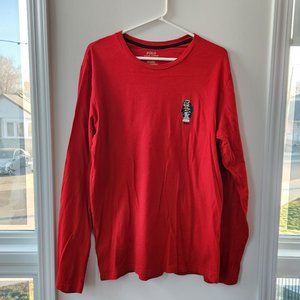 Polo by Ralph Lauren long sleeve tee. Bear logo on the chesticle. Men's M.